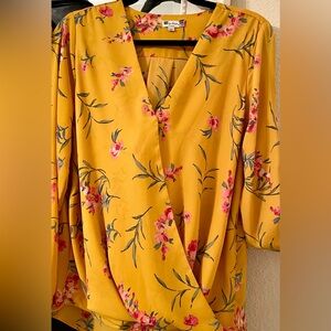 Kut From The Kloth Jenalee Surplice Blouse